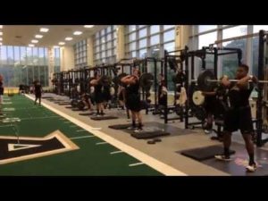 military strength training